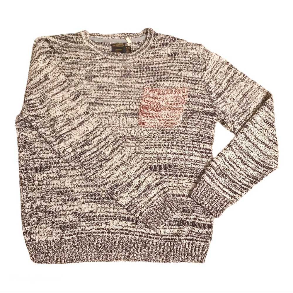 CPO Provisions Oversized Cotton Blend Knit Sweater